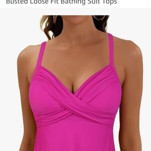 Vibrant Pink Swimsuit Top